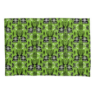 Rabbit Nordic Scandinavian Folk Art          Pillowcase