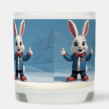 rabbit on mug