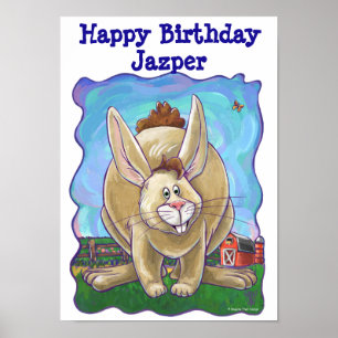 Rabbit Party Centre Poster