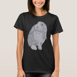 Rabbit Pet Bunny Lover Pet Owner Lop Eared Rabbit T-Shirt