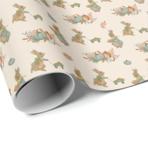 Rabbit Peter autumn Wrapping Wrapping Paper