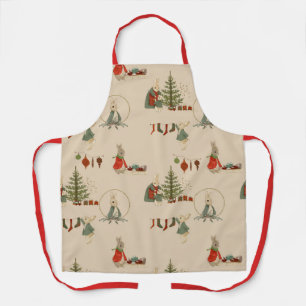 Rabbit Peter christmas holidays Apron