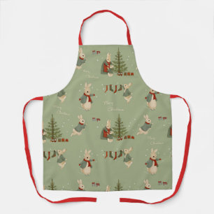 Rabbit Peter christmas holidays Apron