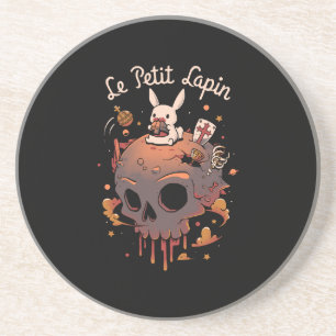 Rabbit Planet - White Bunny Prince Coaster