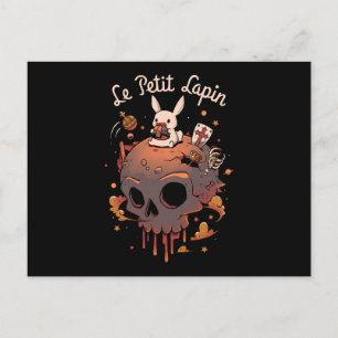 Rabbit Planet - White Bunny Prince Postcard