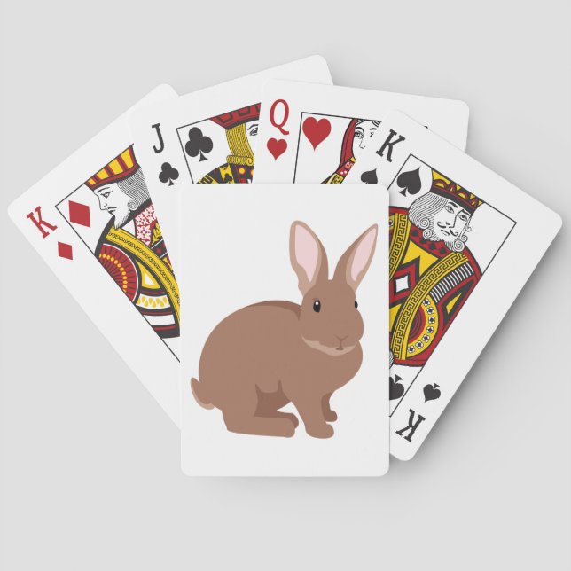 Rabbit Playing Cards (Back)