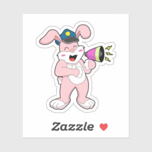 Rabbit Police officer Microphone