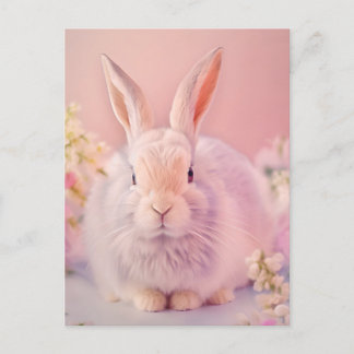 Rabbit Portrait 084 Postcard