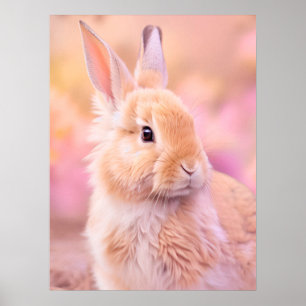 Rabbit Portrait 091 Poster