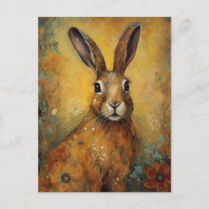 Rabbit Postcard
