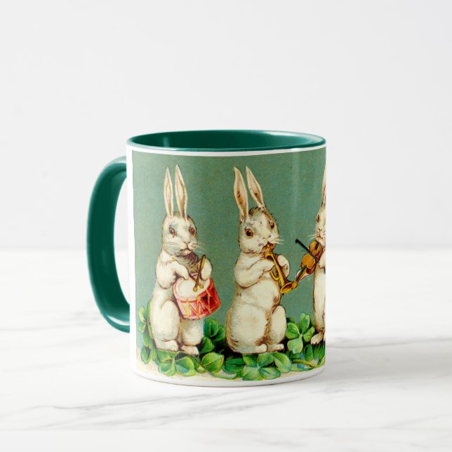Rabbit Quartet Combo Mug (Front Left)