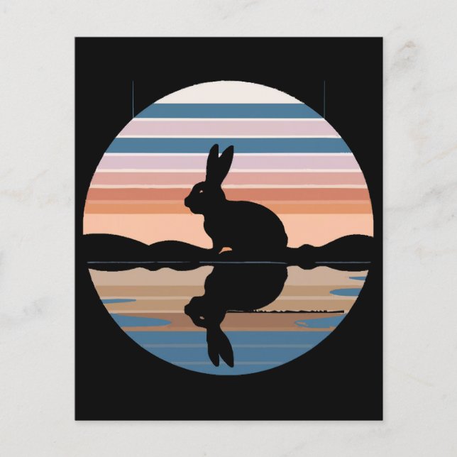 Rabbit Retro Sunset (Front)