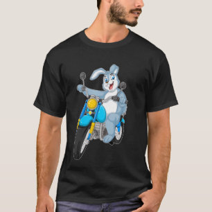 Rabbit riding motorcycle T-Shirt