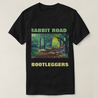 RABBIT ROAD BOOTLEGGERS BLACK TSHIRT