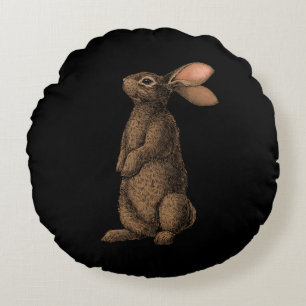 Rabbit Round Cushion