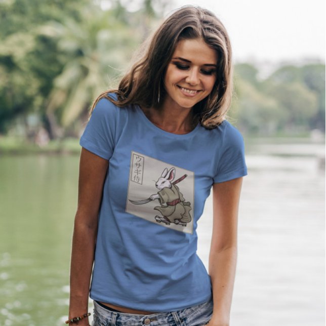 Rabbit Samurai   T-Shirt (Creator Uploaded)