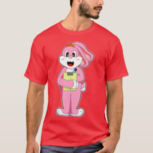 Rabbit Secretary Notepad T-Shirt