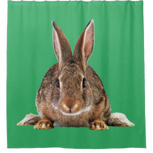 RABBIT  SHOWER CURTAIN