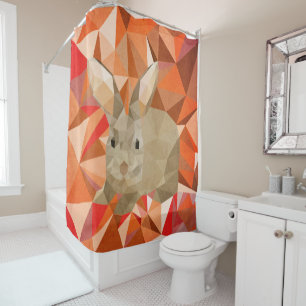 Rabbit Shower Curtain