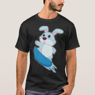 Rabbit Snowboard Winter sports 3 T-Shirt