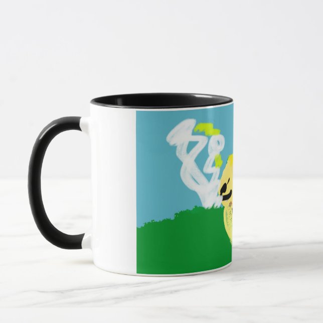 Rabbit spring   mug (Left)