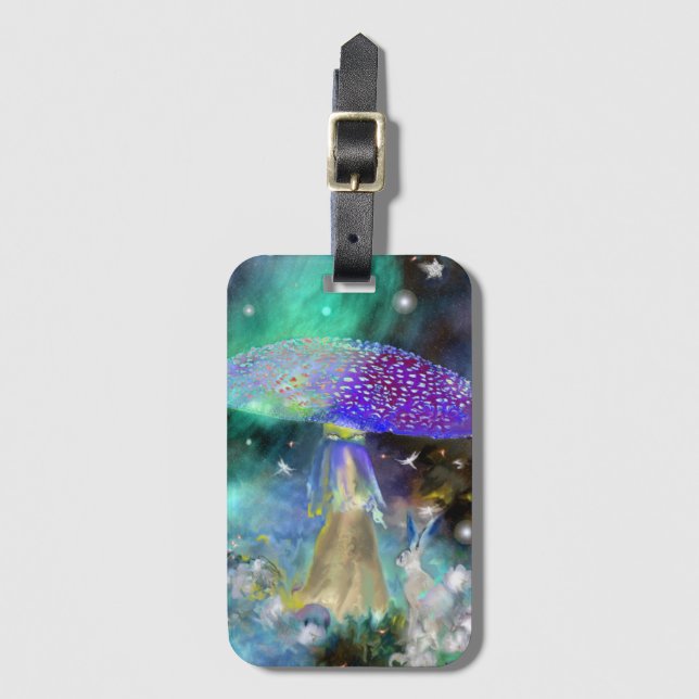 Rabbit Tales Luggage Tag (Front Vertical)