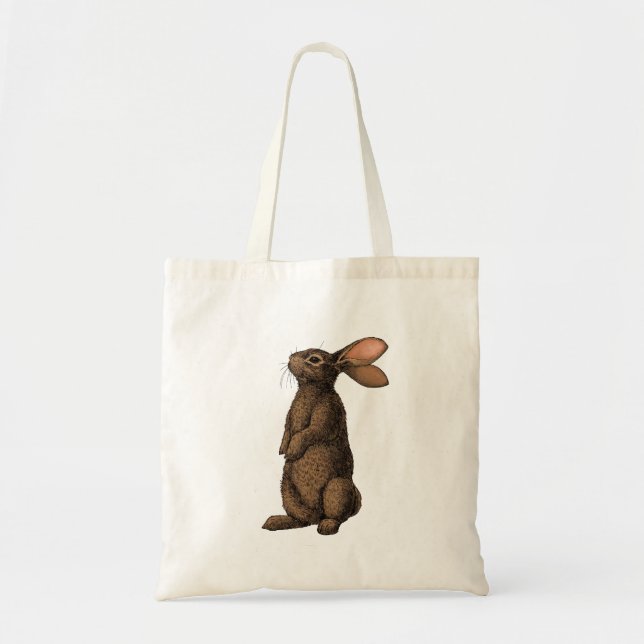 Rabbit Tote Bag (Front)