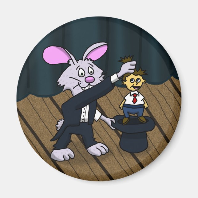 Rabbit Trick Magnet (Front)