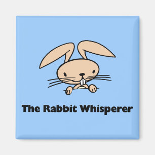 Rabbit Whisperer Magnet