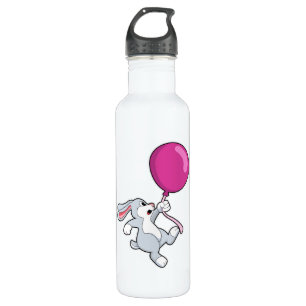 Rabbit with Balloon 710 Ml Water Bottle
