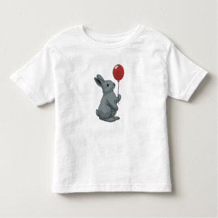 Rabbit with Balloon Toddler T-Shirt