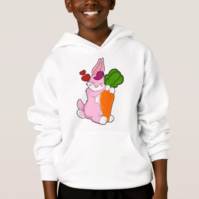 Rabbit with Carrot and Heart (Front)