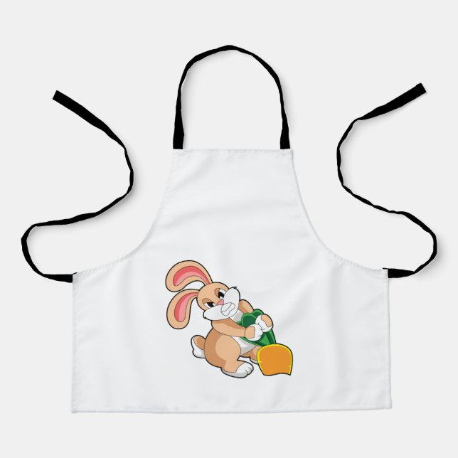 Rabbit with Carrot Apron (Front)