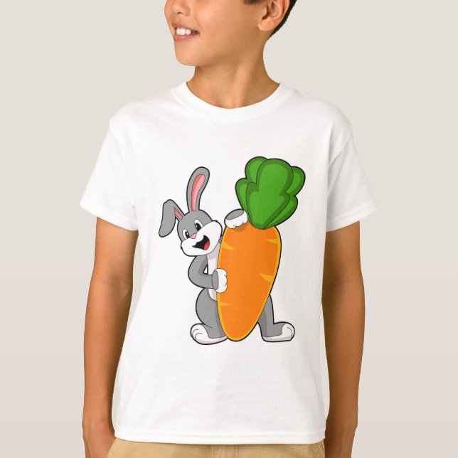 Rabbit with Carrot T-Shirt (Front)