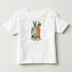 Rabbit with Carrot Toddler T-Shirt