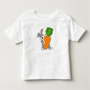 Rabbit with Carrot Toddler T-Shirt
