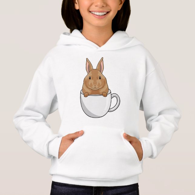 Rabbit with Cup of Coffee (Front)
