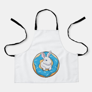 Rabbit with Doughnut Apron