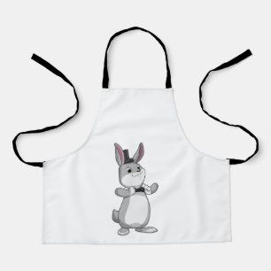 Rabbit with Top hat & Bow tie Apron