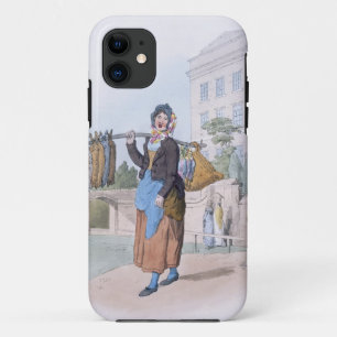 Rabbit Woman, from 'Costume of Great Britain', pub iPhone 11 Case