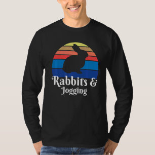 Rabbits And Jogging Jogger T-Shirt
