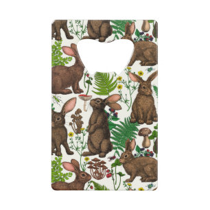 Rabbits and woodland flora 4