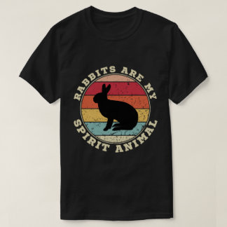 Rabbits Are My Spirit Animal T-Shirt