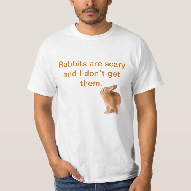 Rabbits Are Scary - Alt T-Shirt (Front)