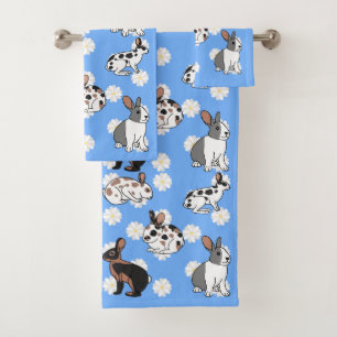 Rabbits Bath Towel Set