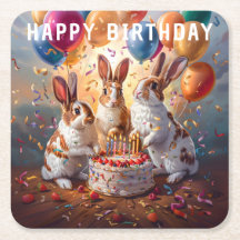 Rabbits Birthday Party