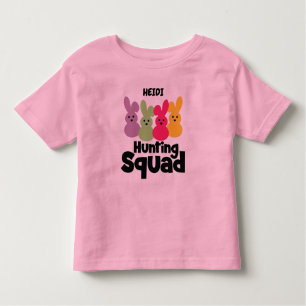 "RABBITS HUNTING SQUAD" PERSONALIZED TODDLER T-S TODDLER T-Shirt