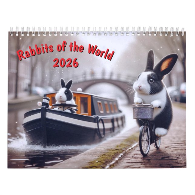 Rabbits of the World Calendar (Cover)