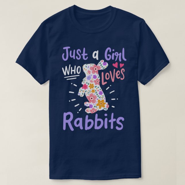 Rabbits Rabbit Lover T-Shirt (Design Front)