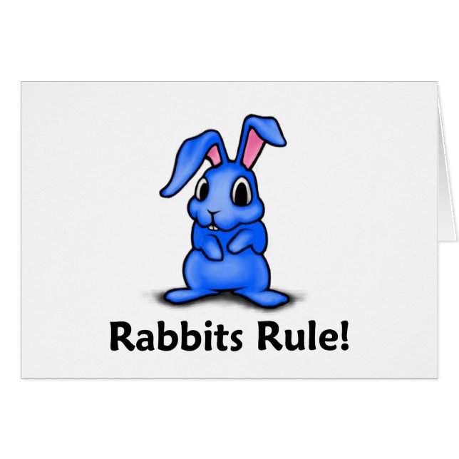 Rabbits Rule! (Front Horizontal)